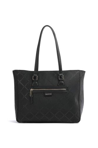 Valentino γυναικεία τσάντα tote με all-over tone-on-tone logo print 